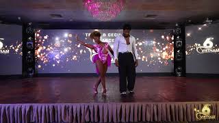 Terry & Cecile (France) @ Salsa Show - Vietnam International Latin Festival 2024 (Day 2)