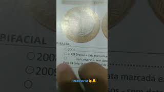 Sigam a dica do canal R.N e aprendam a identificar a moeda de 1R$ BI Fácil #shoets