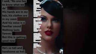 Taylor Swift - wildest dreams