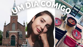 TÔ MORANDO COM MEU CHEFE 😱🇳🇱 | Bate papo sincero, faxina, passeio por Amsterdam e muito mais...