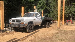 Homemade Sawmill Shed