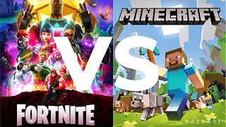 Minecraft vs Fortnite