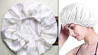 How to Make Silk Bonnet for Sleeping | Easy Bonnet Tutorial