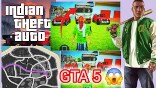 Gta 5 copy game 💥 😱 Indian theft auto simulator 3d bike driving 3d  I B D 3D live gaming