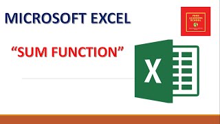 Microsoft Excel  Use of SUM function