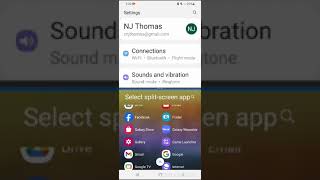 How to split screen on Samsung phones
