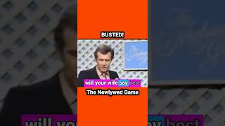 BUSTED! #thenewlywedgame #funny #comedy #comedyshorts #comedyvideo #gameshow #hilarious #1970s