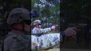 US Army Advisors from 1st SFAB Brigade Test Fire M17 in Readiness Program