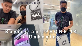 BUYING AN IPHONE 14 Plus + Unboxing | Magkano nga ba? 😱