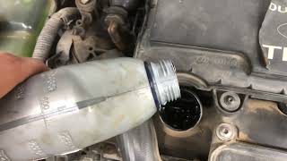 How to refill engine oil in ford figo at home #figo #ford #modified #shorts