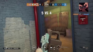 Rainbow Six Siege Ranked Plat(Controller Cam)