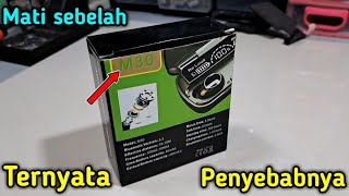 TERNYATA INI PENYEBAB HEADSET TWS M30 TIDAK MAU NGECAS BATRE SEBELAH #headset #tws #headsetbluetooth