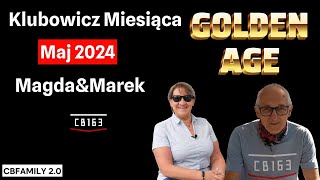 CB163 - Klubowicz Miesiąca Maj 2024 - Magda&Marek -GOLDEN AGE