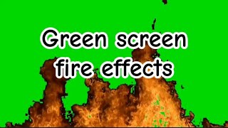 Green screen Fire Effects | Fire Effects | @GreenScr