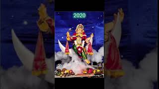 Akhil chandanwadi cha Raja 2015 to 2024 #Ganpati#Bappa#morya#short#video#💖💖💖