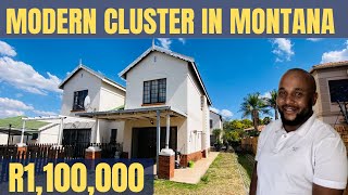 Modern R1,100,000 Two Bedroom Cluster in Secure Complex in Montana