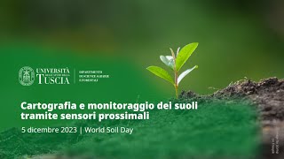 🖥️ WEBINAR | CARTOGRAFIA E MONITORAGGIO DEI SUOLI TRAMITE SENSORI PROSSIMALI