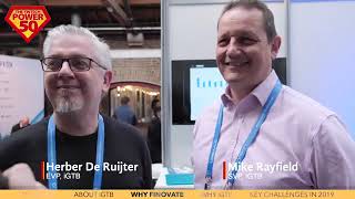 Herber de Ruijter and Mike Rayfield at Finovate