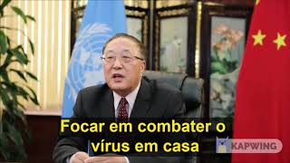 Embaixador chinês para os EUA na ONU: "É hora de acordar!"