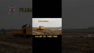 crawler dumper in muddy field/FFB collection machine crawler dumper for plam plantation