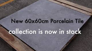 New 60x60cm Porcelain Tile collection is now in stock 1