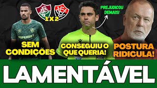 🚨O FLUMINENSE PREJUDICADO PELO JUIZ, PELA POSTURA E POR MUITO MAIS, ATUAÇÃO VERGONHOSA.