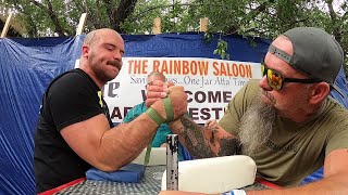 Justin Green vs Julian Smith Armwrestling Supermatch | Rumble at the Rainbow 4