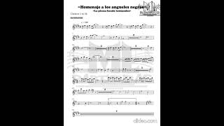 Homenaje a los angeles negros - banda picosa (partitura) #partitura #music #partituraspdf