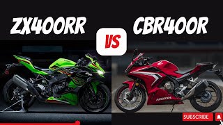 ADU SPESIFIKASI ZX400RR VS CBR400R 🔥