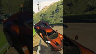 Can YOU Complete This INSANE GTA 5 Ramp Challenge for a CAR?! #gta5 #megaramp #megaramp #shorts