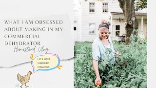 My New Homestead Obsession and How I am using it to make Sundried Tomatoes| Homestead Vlog