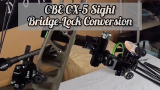 CBE CX-5 Bridge-Lock Conversion