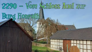 2290 - Vom Schloss Auel zur Burg Honrath | #wandern #hiking #wanderblog #bergischesland #shorts