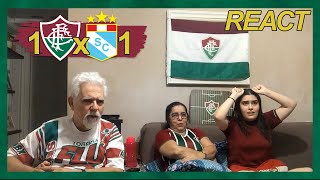 FAMÍLIA TRICOLOR REAGE À 1 FLUMINENSE X 1 SPORTING CRISTAL - LIBERTADORES 2023