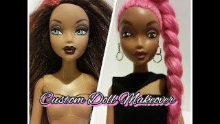 Doll Makeover:  Before & After 2