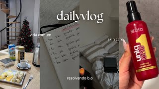 DailyVlog | resolvendo burocracias, rotina, skin care, dia comum