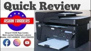 HP Laserjet Pro M 127fn Multifunction Printer Photocopier And Scanner Quick Review By Asian Traders