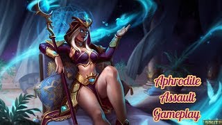 Smite: Assault Gameplay with Aphrodite-So barely any Anti-Heal....GG Enemy Team