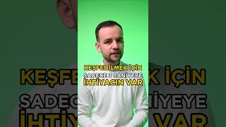 Instagram’da takipçi kazanmak ve keşfedilmek için 3 saniyen var.