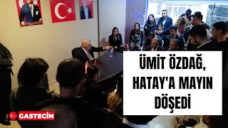 Ümit Özdağ, sembolik mayın döşedi