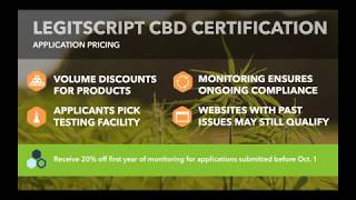 LegitScript CBD Certification Webinar