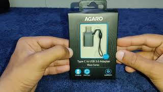 AGARO Type-C to USB 3.0 Aapter for your smartphones tablets etc.