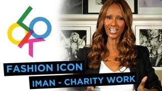 Iman - Charity Work: Fashion Icon