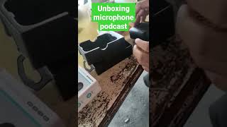 unboxing microphone wireless #podcast #fyp