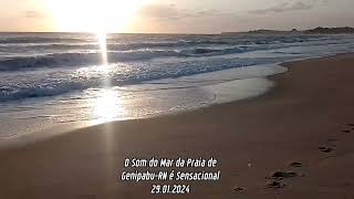 🎼🏖️Curtindo o Veraneio na Praia de Genipabu-RN(29.01)Essa Brisa é Sensacional⛱️🌊CONFIRA🎥🏘️(3)