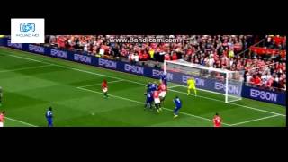 Chris Smalling Goal - Manchester United vs Leicester City 1-0 (Premier League) 2016 HD