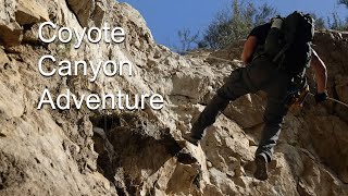 Coyote Canyon, a canyoneering experience