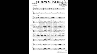 Me meti al ruedo luis - r conriquez ft adrian chaparro ft la decima banda (partitura)