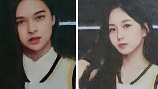 (LEAK) JYP New girl group Lily M & Haewon singing Speechless at JYP 2019 trainee showcase