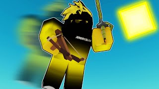 So I DOMINATED WITH the HEADHUNTER in Roblox Bedwars..